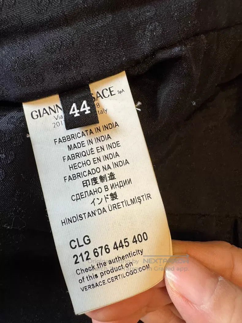 Versace Versace Black motorcycle leather jacket Size US M / EU 48-50 / 2 - 3 Thumbnail