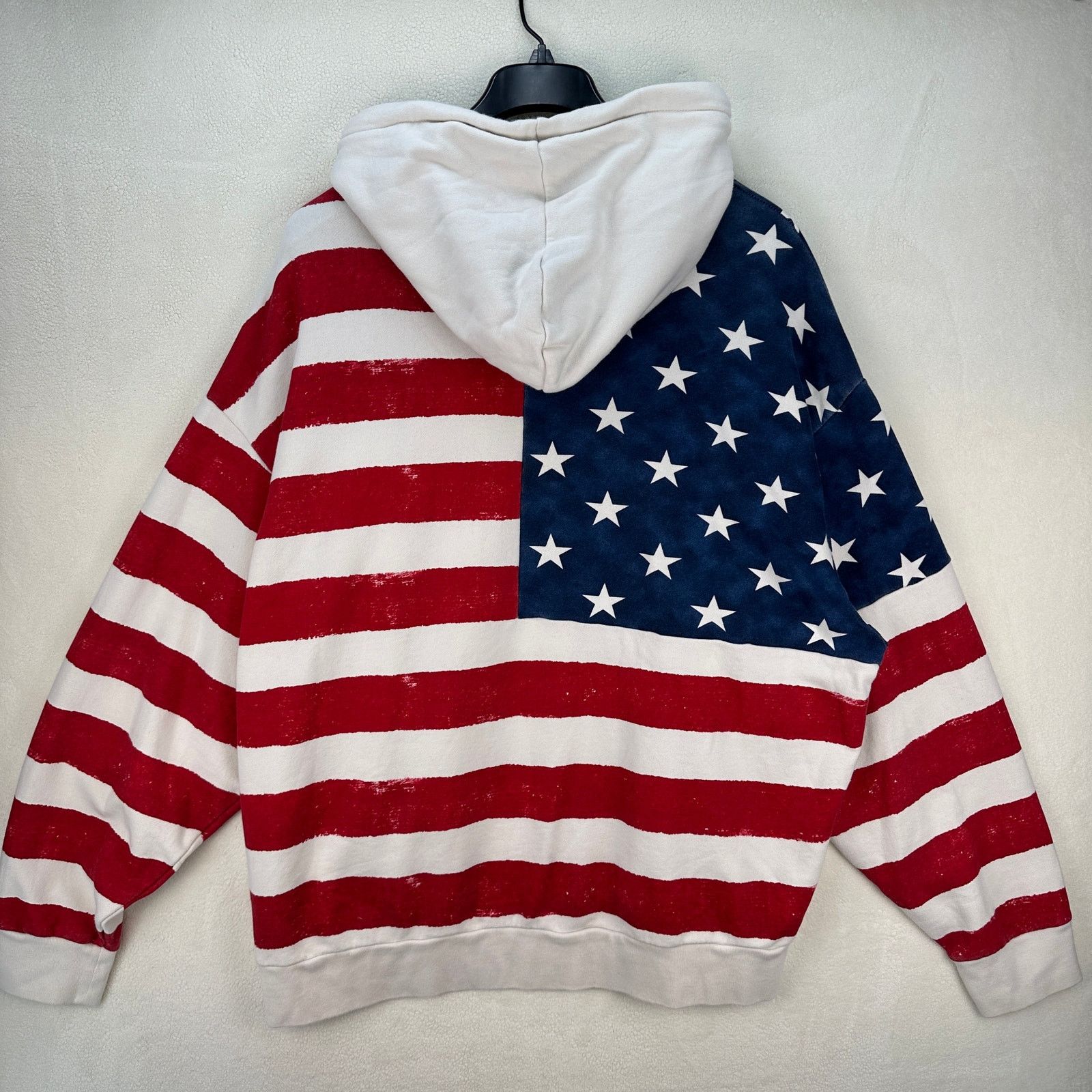 Gap GAP x BALMAIN American Flag Hoodie Terry Cloth Size XL Size US XL / EU 56 / 4 - 4 Thumbnail