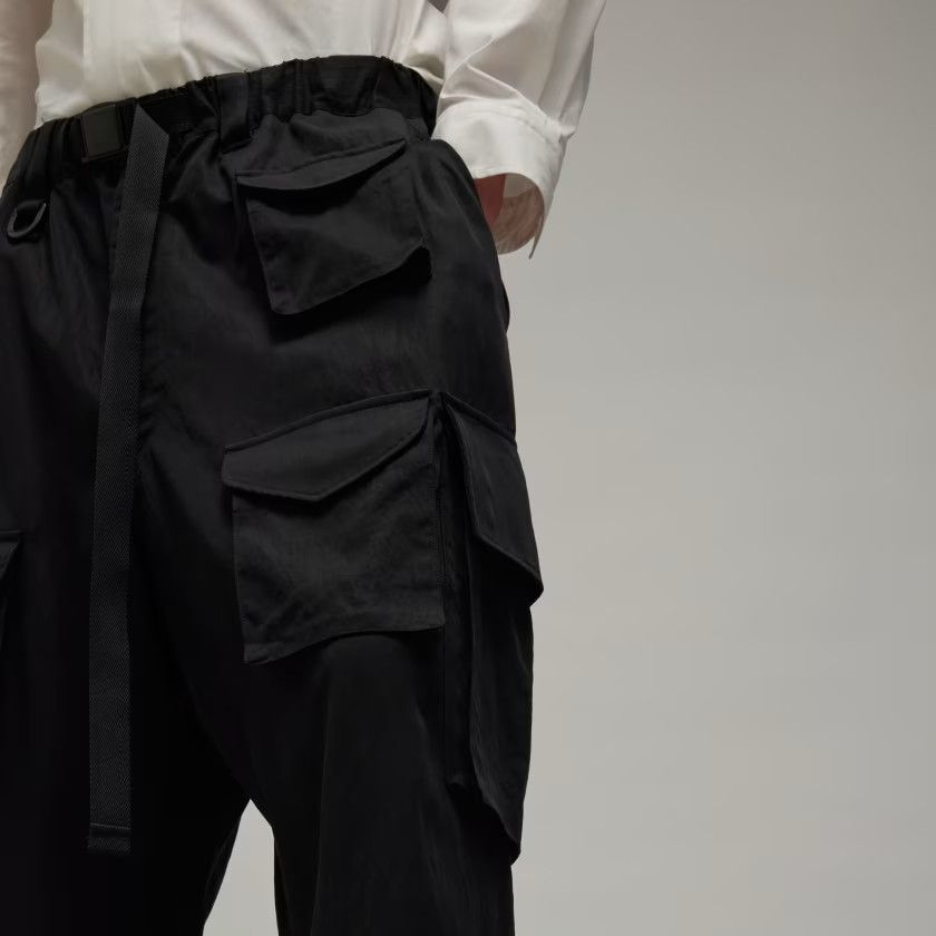 Y-3 Y-3 ADIDAS WASHED TWILL CARGO PANTS Size US 36 / EU 52 - 3 Thumbnail