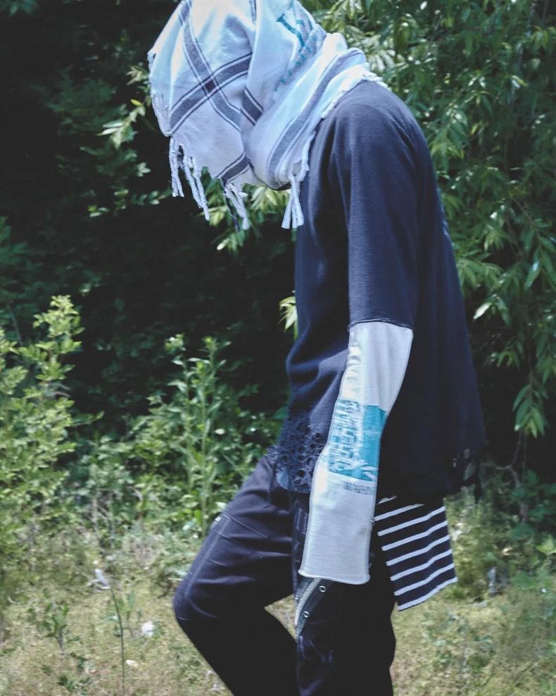 Undercover Undercover Size3 06SS T Period Destroyed Moth Hole Hoodie Size US M / EU 48-50 / 2 - 6 Thumbnail