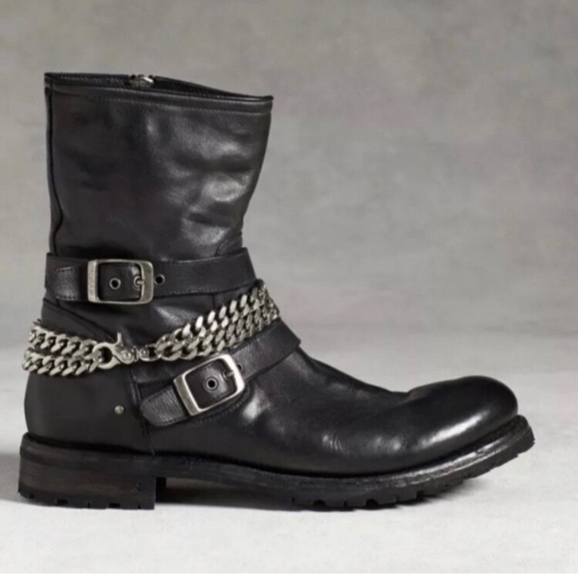 John Varvatos Lugged chain boot. 8 Size US 8 / EU 41 - 4 Thumbnail