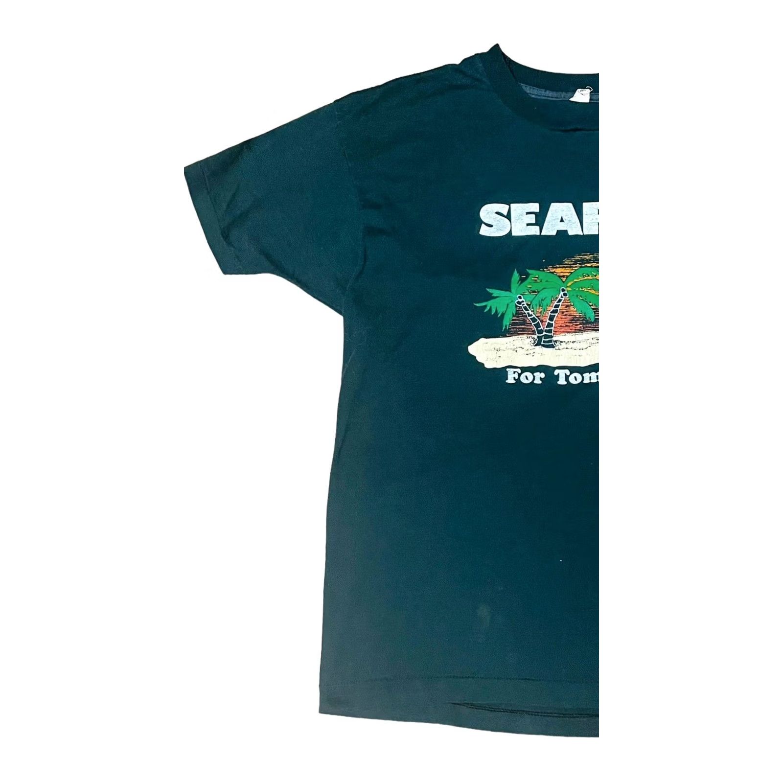Vintage VINTAGE Screen Stare T-Shirt XL Black Short Sleeve Crew Neck Men 90s Theme Read Description Size US XL / EU 56 / 4 - 2 Thumbnail