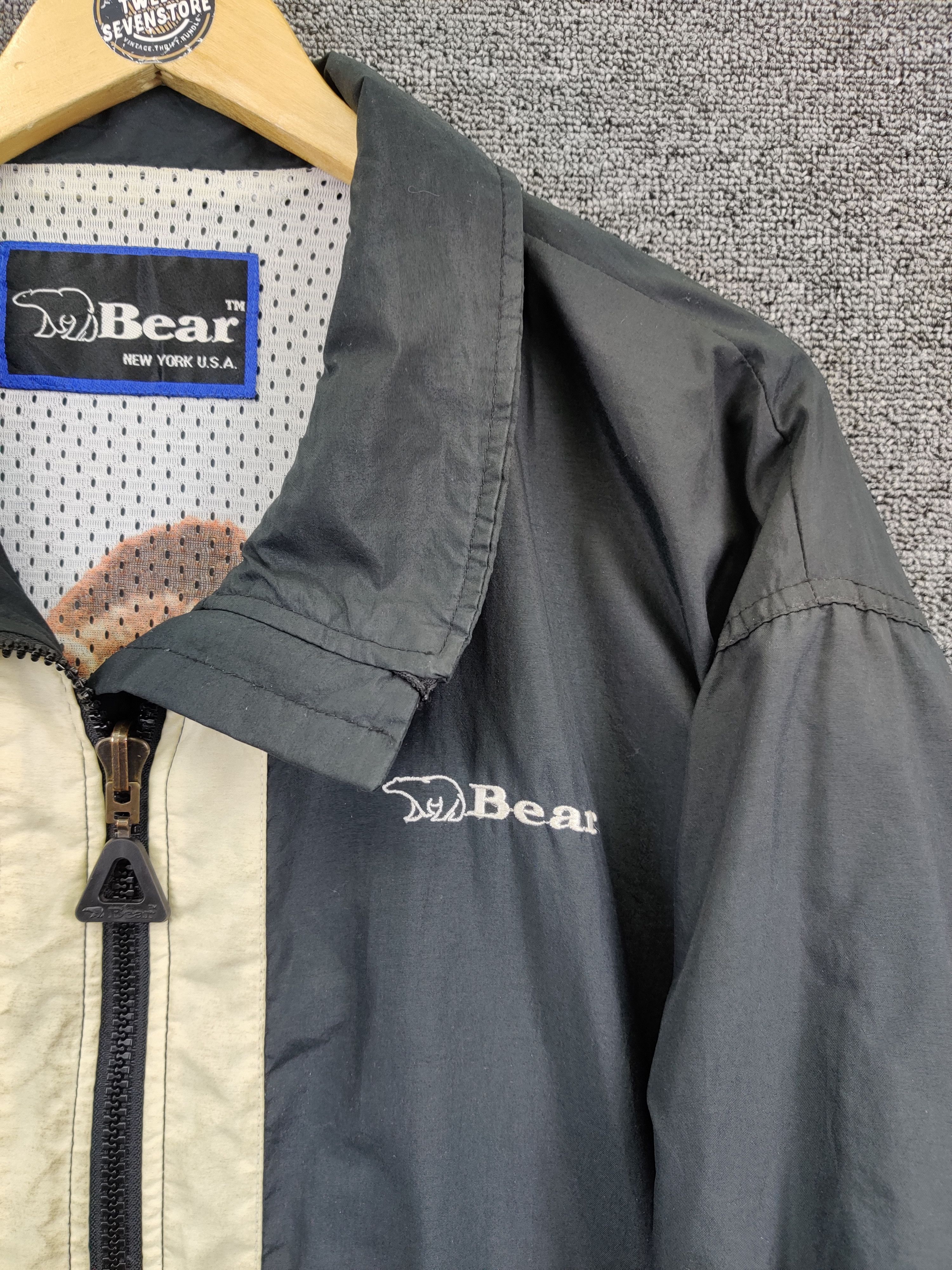 Vintage Vintage 90s Bear New York U.S.A Windbreaker Jacket Size US S / EU 44-46 / 1 - 9 Thumbnail