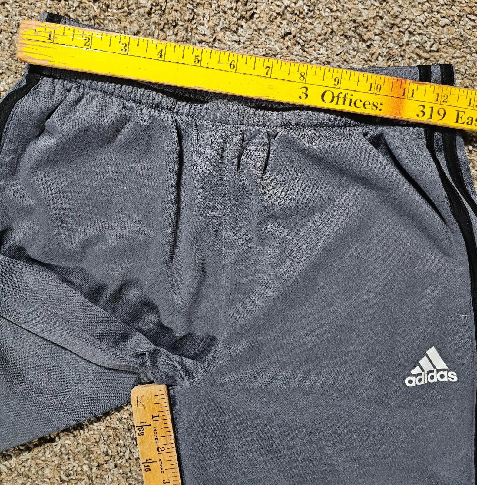 Adidas Adidas Gray L 14-16 Sweatpants Size ONE SIZE - 4 Thumbnail