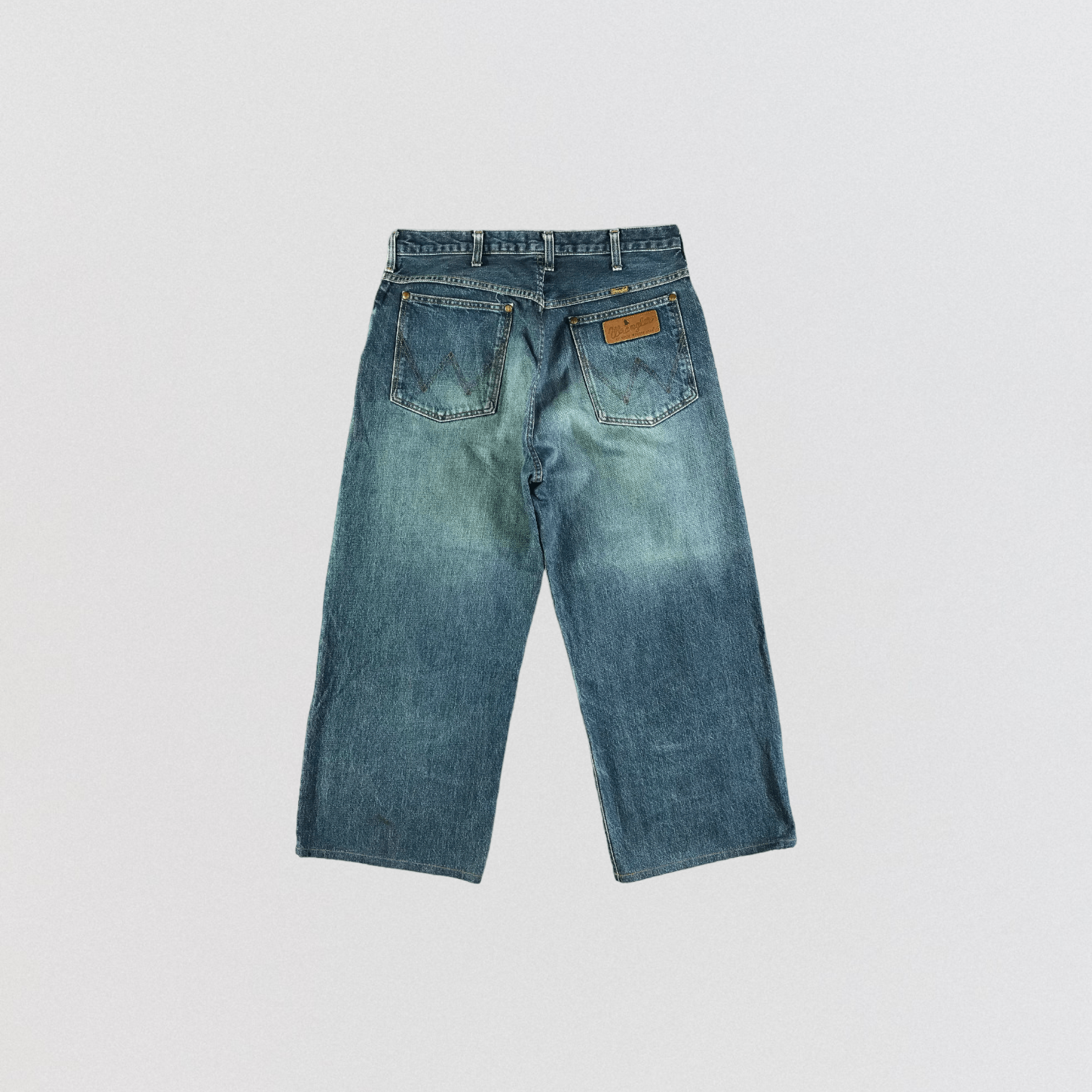 Vintage Vintage 90s Wrangler Blue Bell Selvedge Jeans-JM3579 Size US 33 - 2 Thumbnail