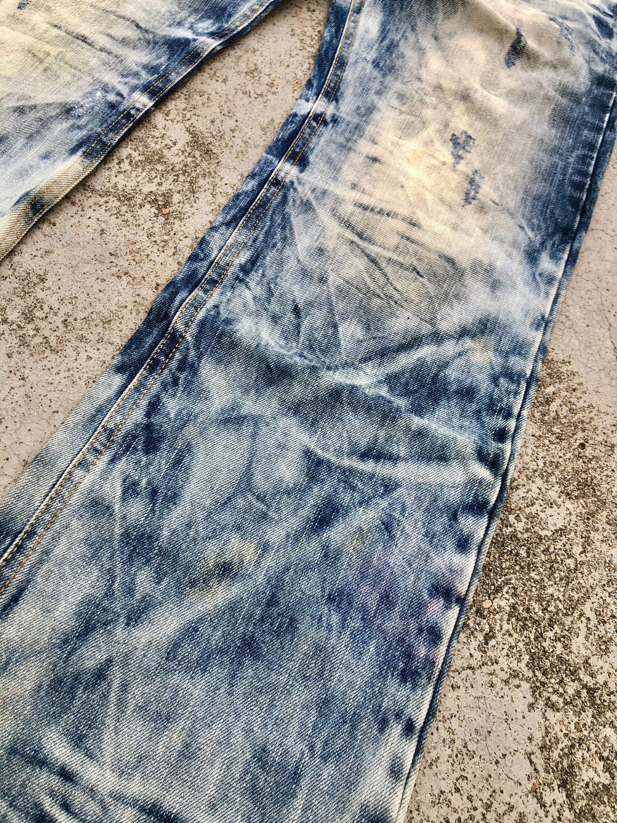 Bleach BLEACH ACID WASH DPSR DENIM Size US 34 / EU 50 - 9 Thumbnail