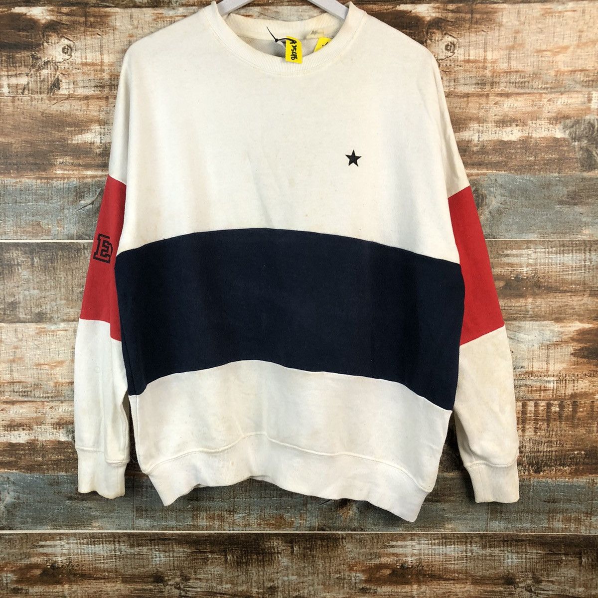 Converse Converse Vintage White Sweatshirt #A2548 Size US M / EU 48-50 / 2 - 3 Thumbnail