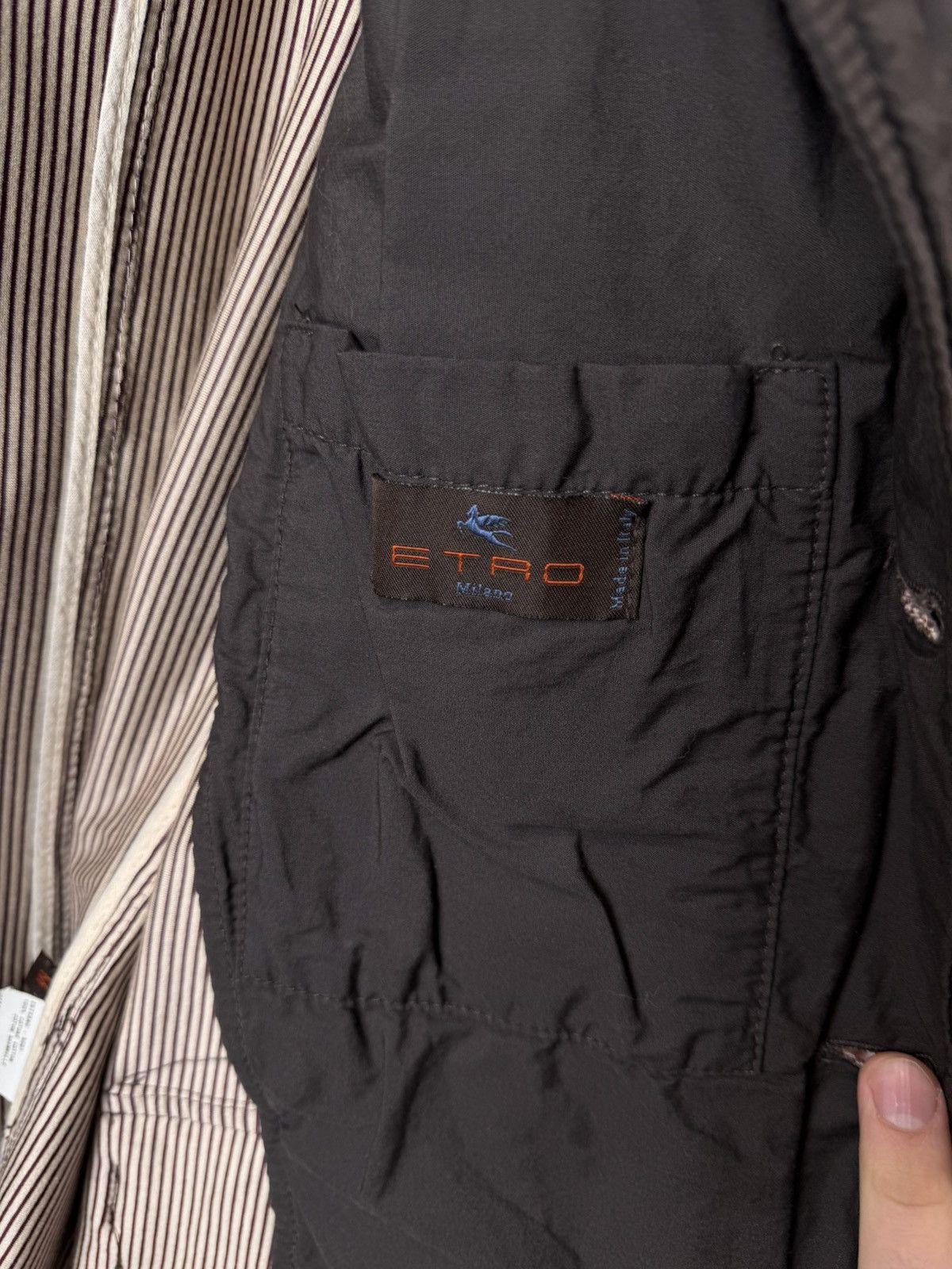 Etro Etro Milano Multi-pocket Jacket Casual Wear Metal Buttons Size US M / EU 48-50 / 2 - 13 Thumbnail