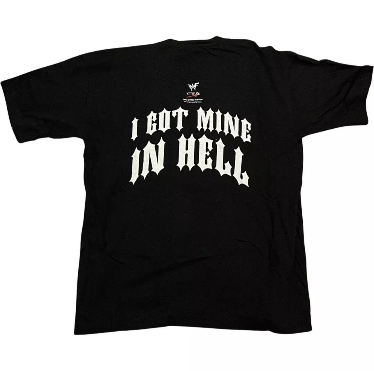 Vintage × WWE Rare Vintage WWE Undertaker “Takers Tattoo Shop” T-Shirt NWT Size US XL / EU 56 / 4 - 2 Thumbnail