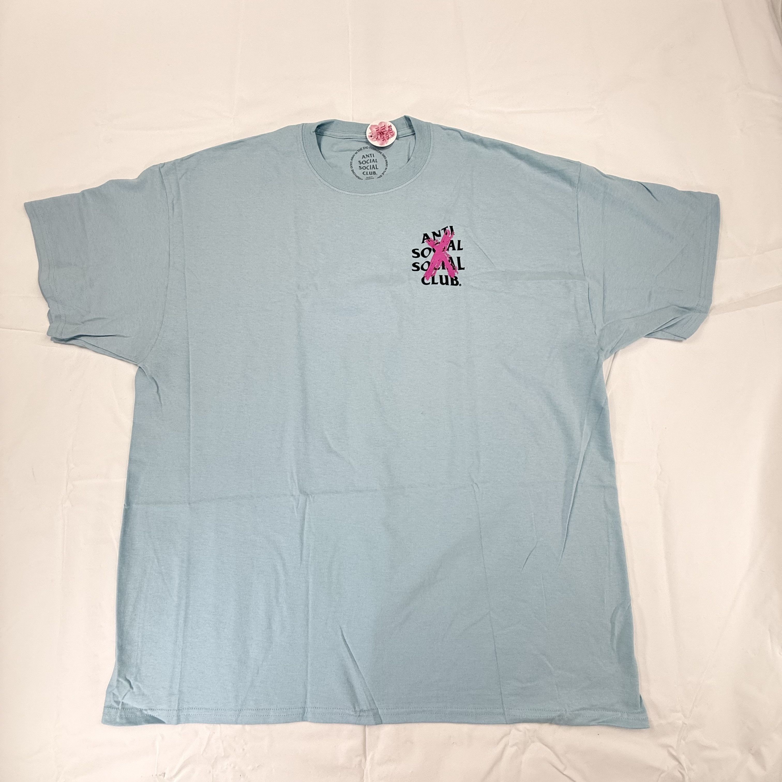 Anti Social Social Club Anti Social Social Club Cancelled T-Shirt X Logo Mens 2XL Size US XXL / EU 58 / 5 - 2 Thumbnail