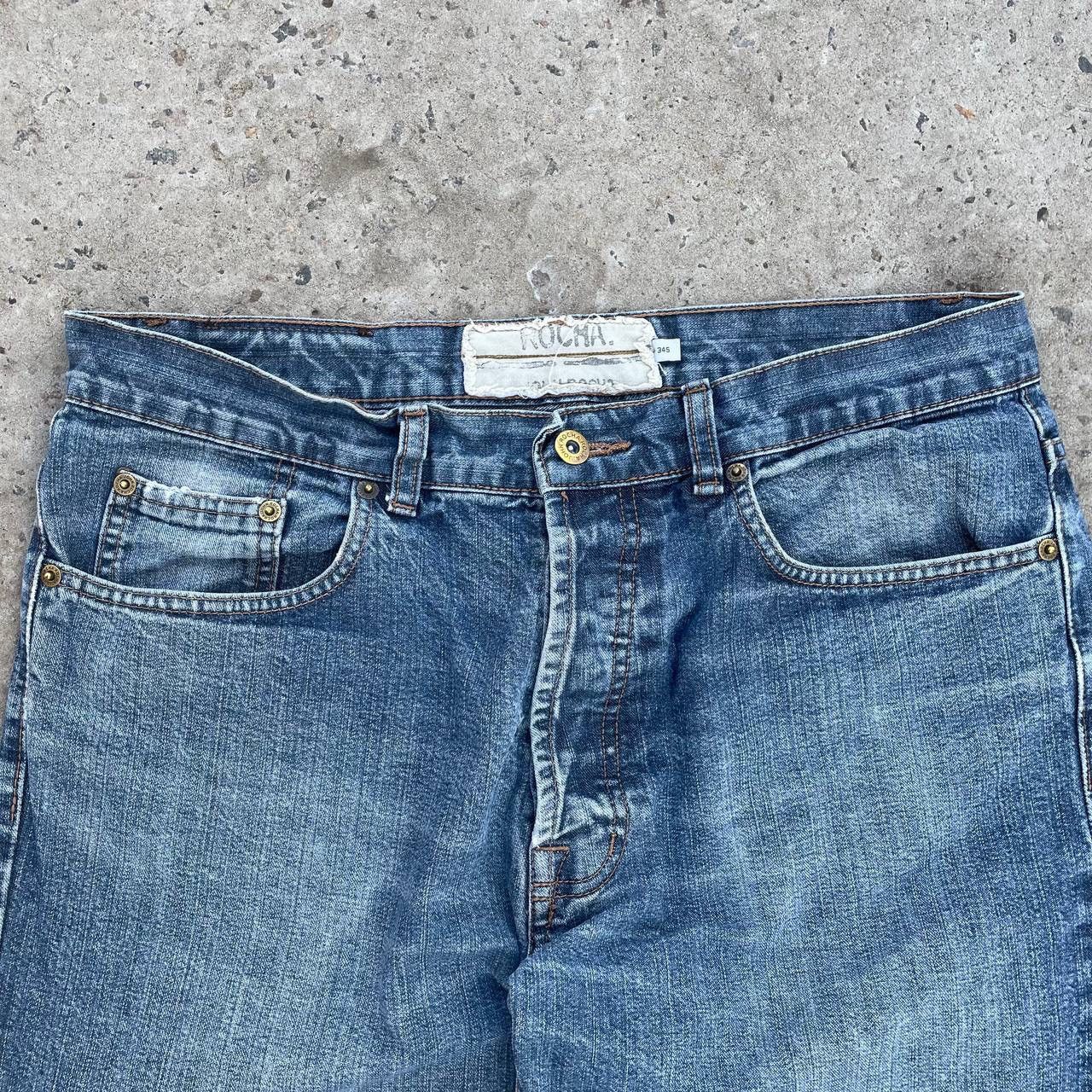 Le Grande Bleu (L.G.B.) VTG Western John Rocha Jeans Size 34 Y2K Old Money Bootcut Size US 34 / EU 50 - 6 Thumbnail