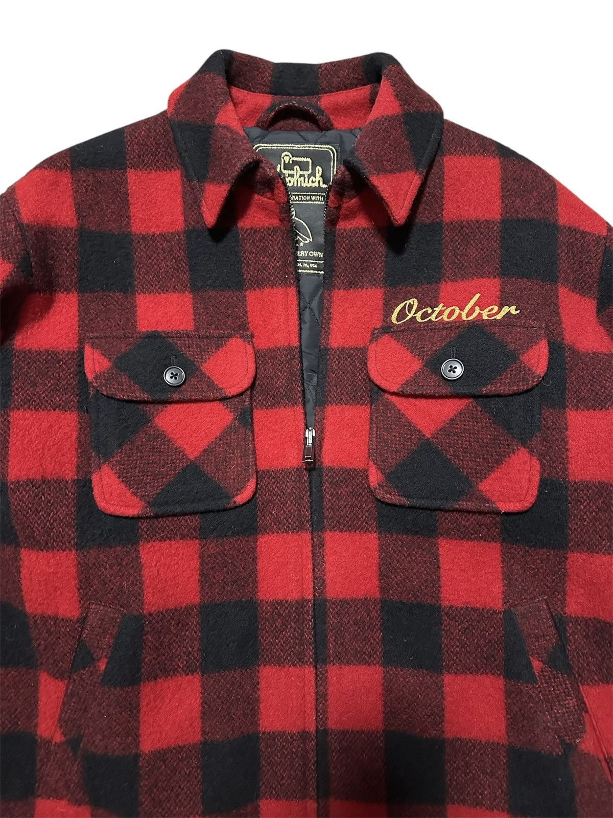 October's Very Own × Woolrich Woolen Mills Octobers Very Own x Woolrich RARE Lake Muskoka Jacket Size US M / EU 48-50 / 2 - 3 Thumbnail