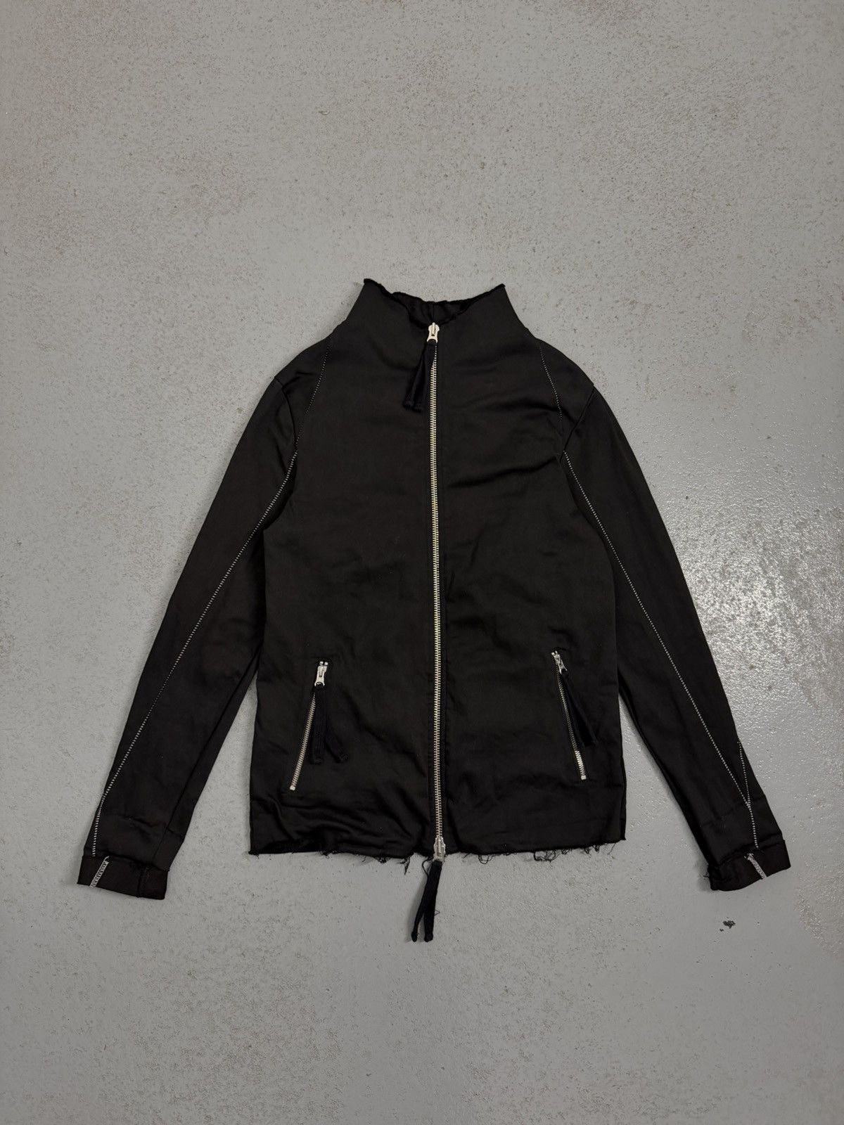 Thom Krom Avant-garde Thom Krom Sewn Zip Distressed Jacket Size US M / EU 48-50 / 2 - 1 Thumbnail