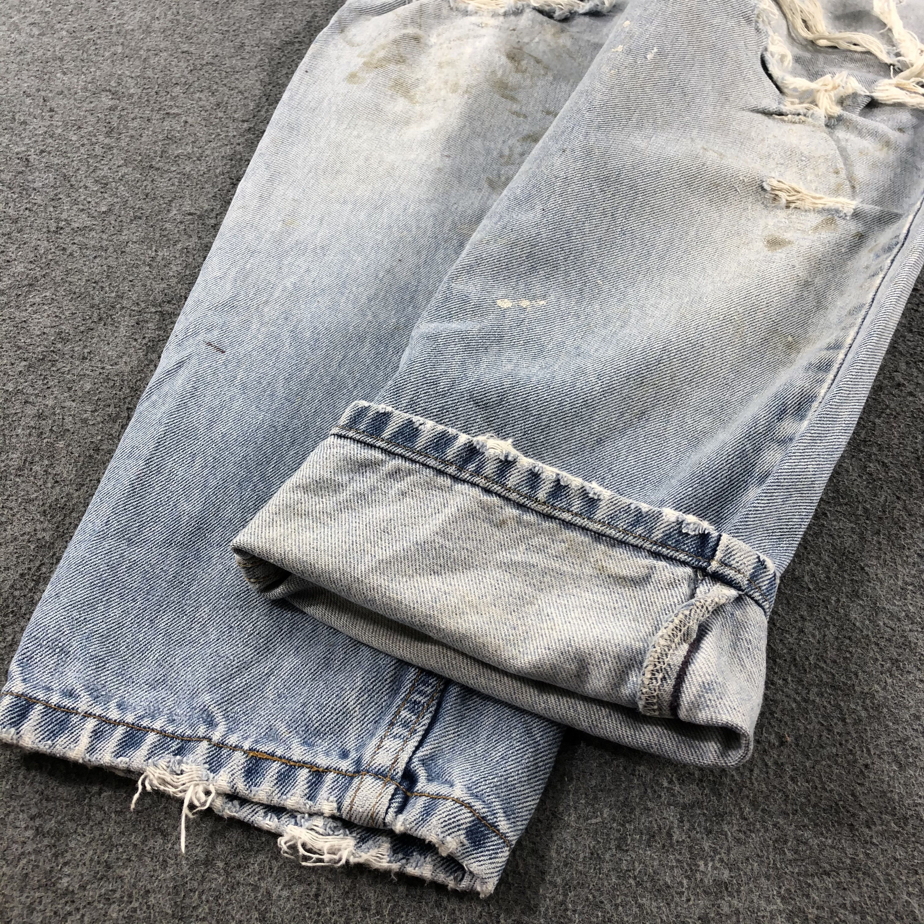 Levi's 90s Vintage Blue Wash Levis 560 Jeans-J2395 Size US 31 - 7 Thumbnail