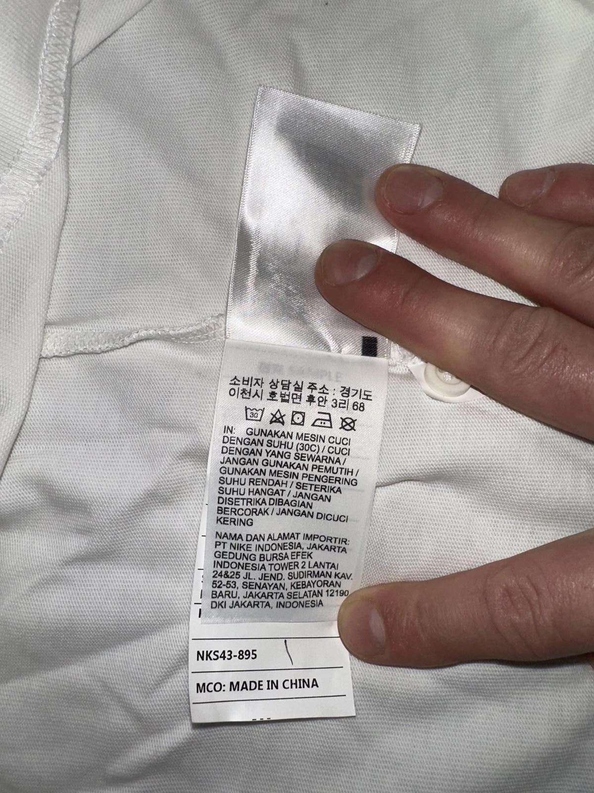 Nike Nike Club Men's Long-Sleeve Knit Polo Sample Size US M / EU 48-50 / 2 - 11 Thumbnail