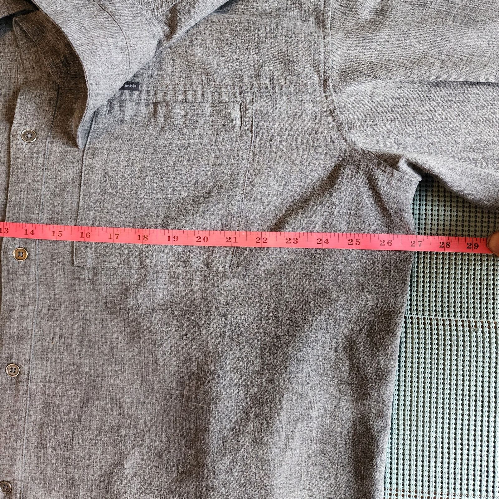 Columbia Columbia Men's XXL Gray Vented Hiking Shirt Size US XXL / EU 58 / 5 - 3 Thumbnail