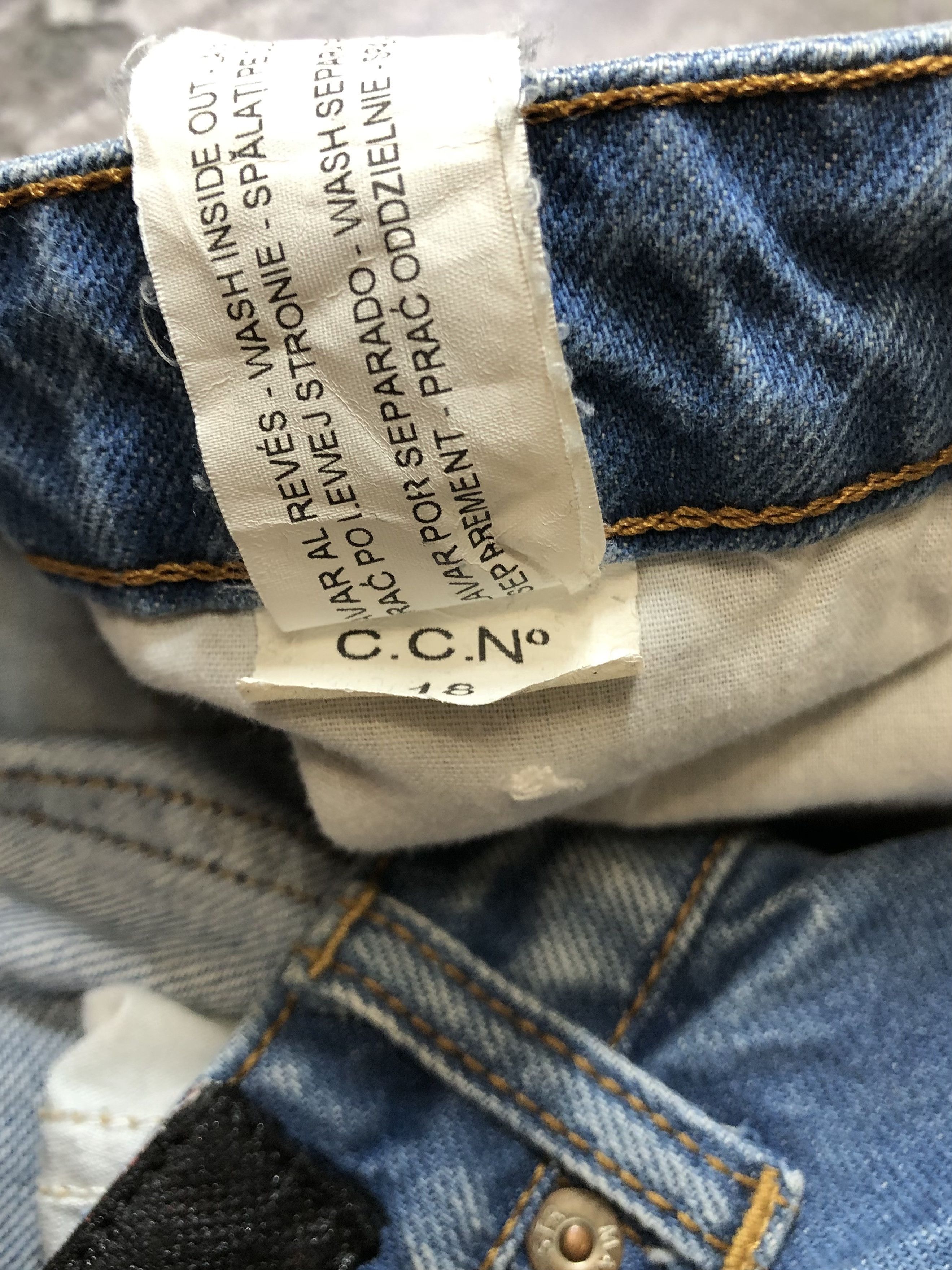 Vintage Stradivarius Distressed Vintage denim Jeans Size US 31 - 7 Thumbnail