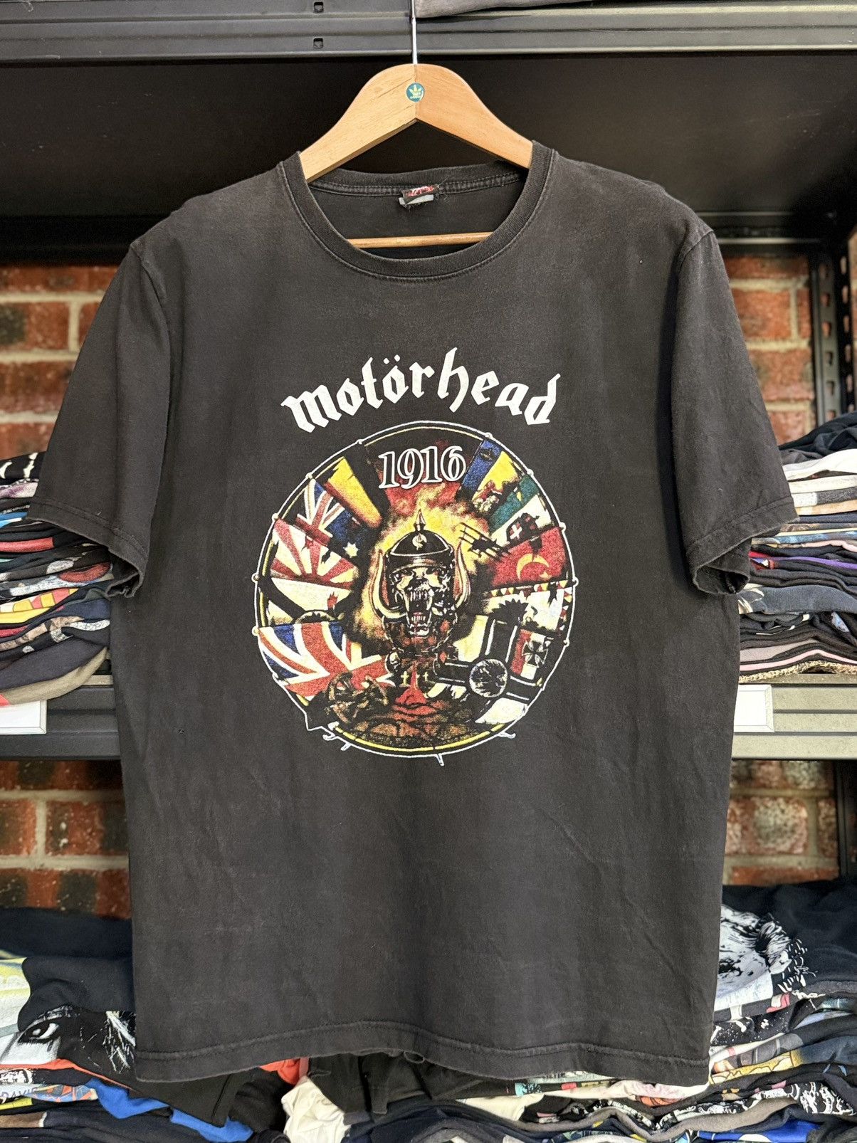 Band Tees Vintage Motorhead English Rock Band Faded Tee Size US L / EU 52-54 / 3 - 1 Thumbnail
