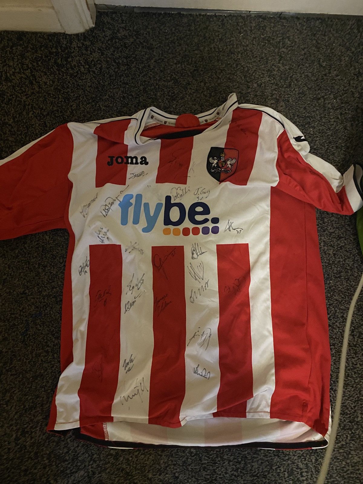 Joma Signed Football shirt Size US M / EU 48-50 / 2 - 1 Thumbnail