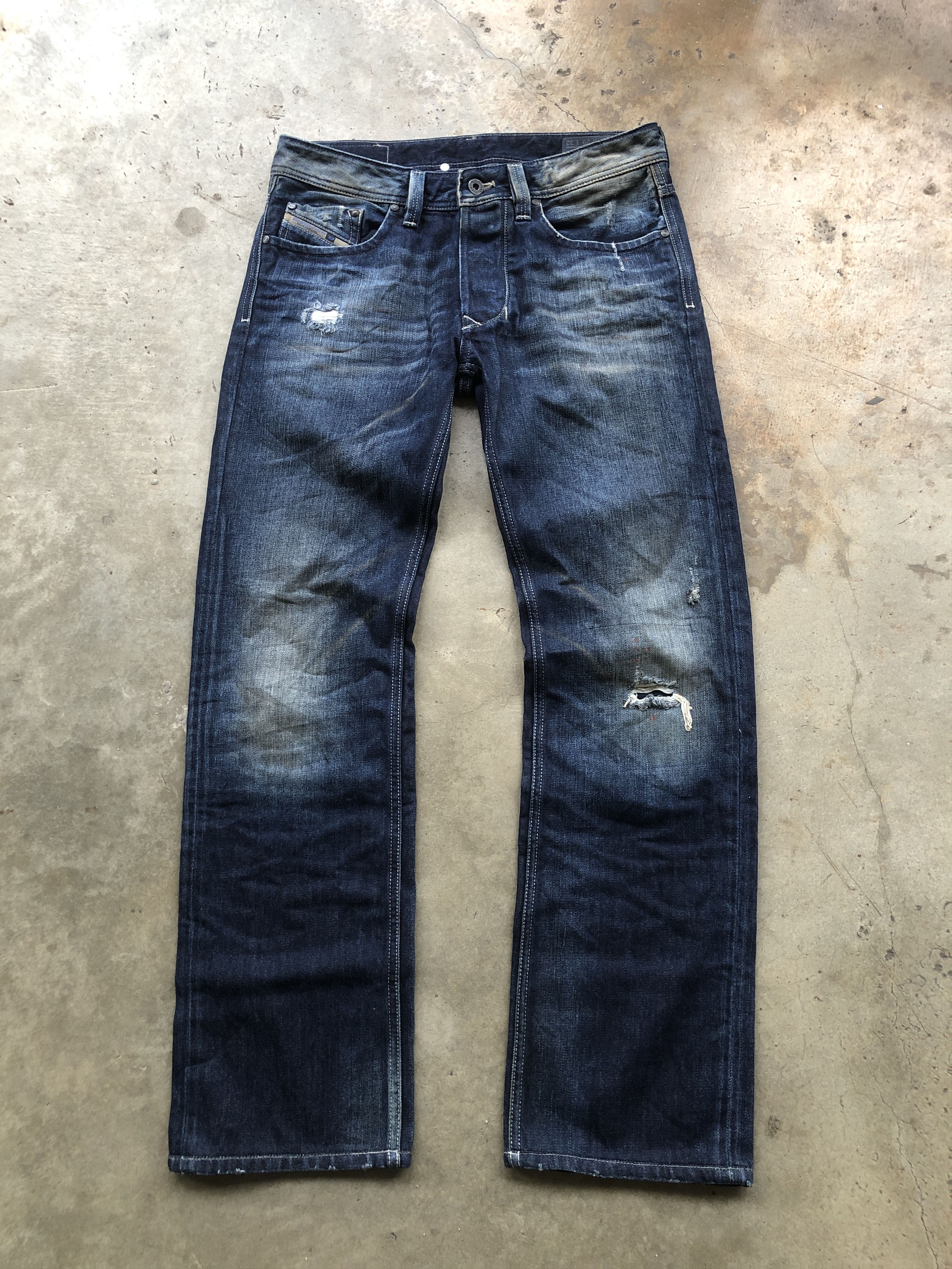 Diesel Larkee Wash Denim Jeans