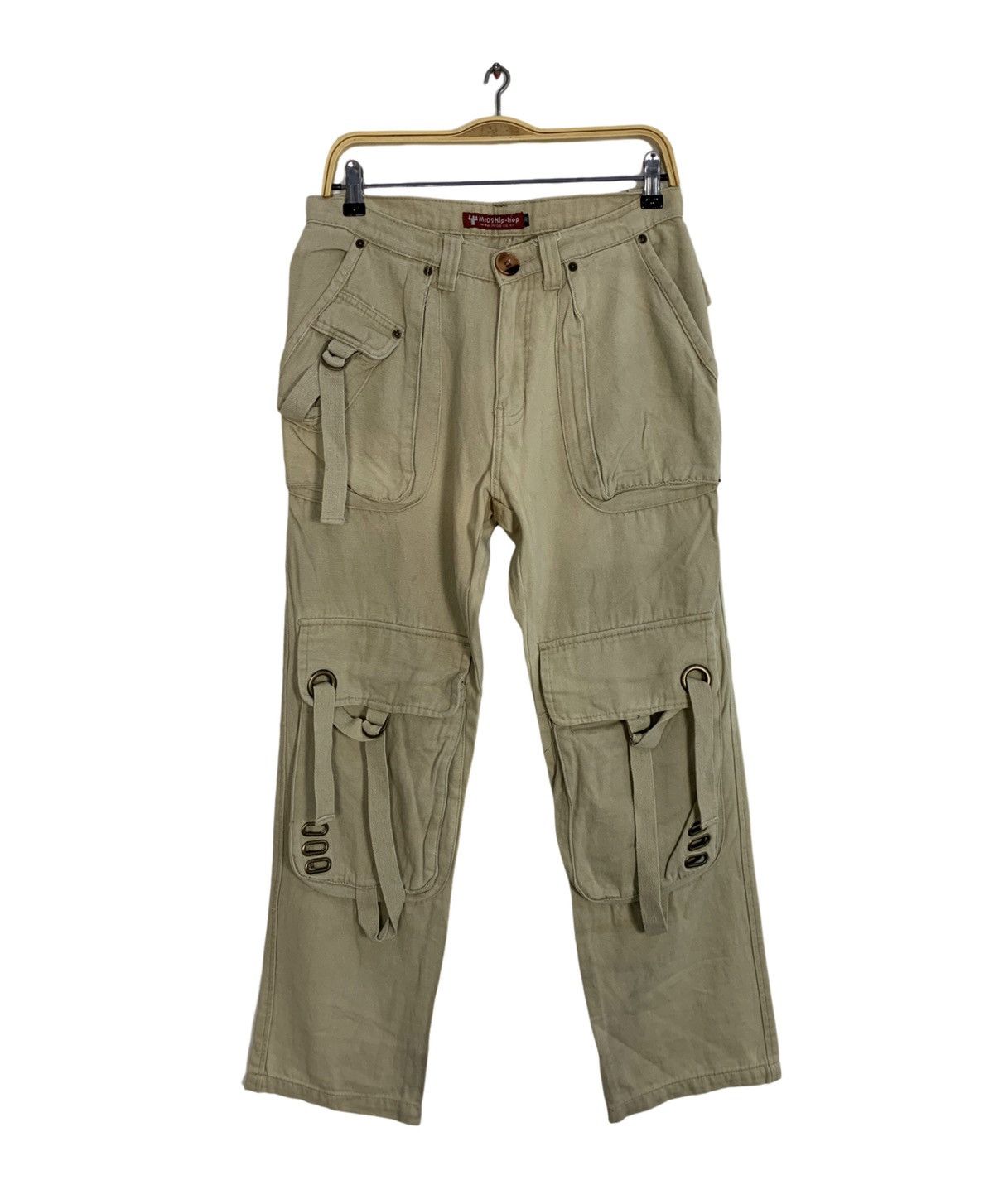Anime Mr09 Hip Hop Duck Firm Fabric Multi Big Pocket Pant Size US 30 / EU 46 - 1 Thumbnail