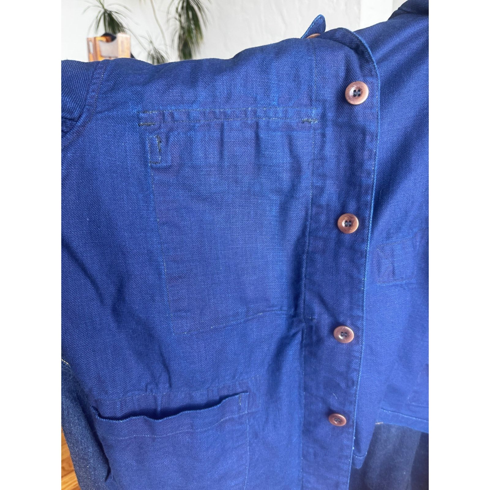 Mister Freedom NWT Mister Freedom Veste Ouvrier Indigo Metisse See Desc Size US M / EU 48-50 / 2 - 7 Thumbnail