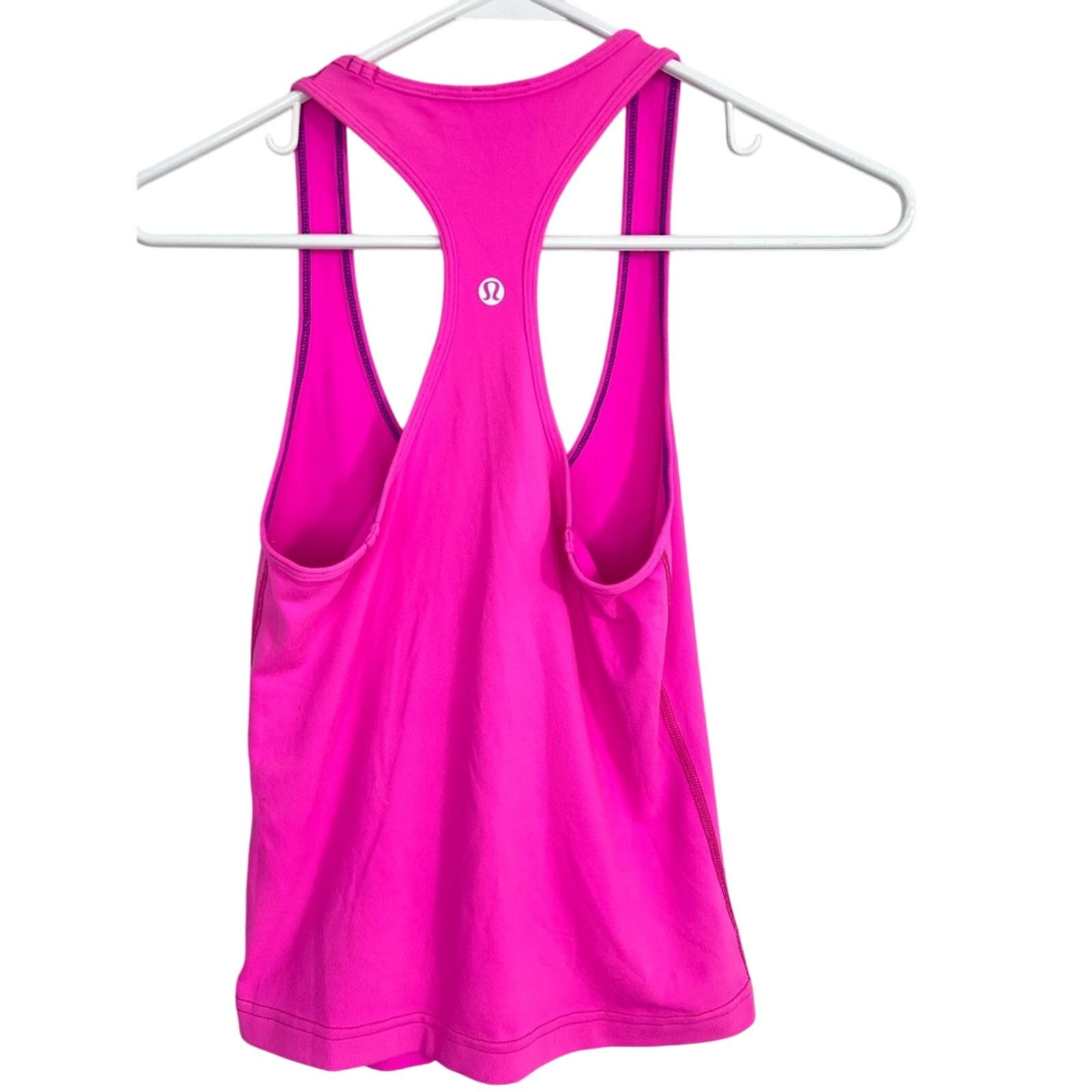 Lululemon Lululemon Cool Racerback Tank Top Pink Size 4 ? Size XS / US 0-2 / IT 36-38 - 2 Thumbnail