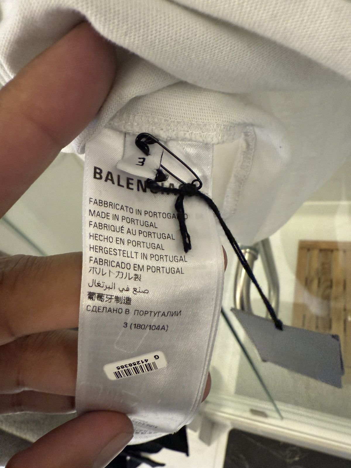 Balenciaga Balenciaga 25 SS Limited Edition Distressed T Shirt Size US L / EU 52-54 / 3 - 3 Thumbnail