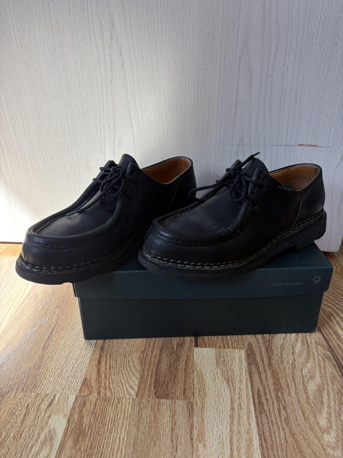 Paraboot Paraboot Michael Griff II in Noire - Lis Noir Size US 7.5 / IT 37.5 - 2 Thumbnail