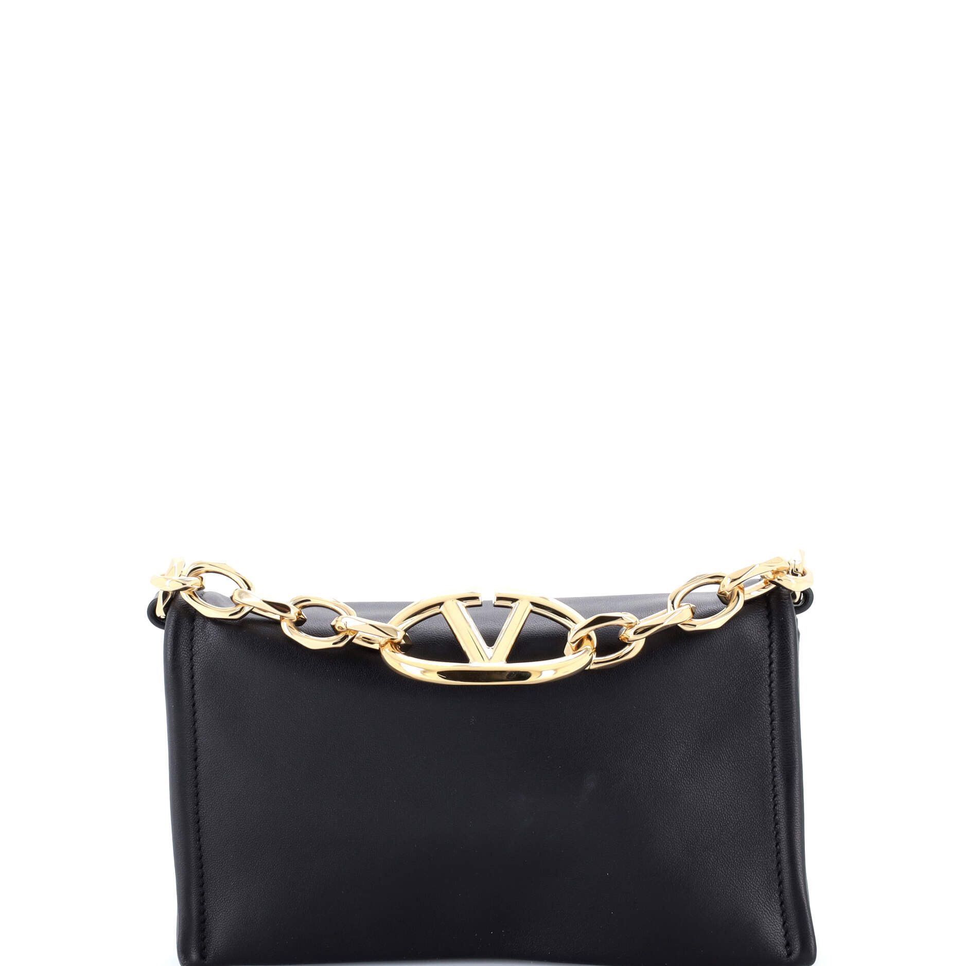 Valentino VLogo Chain Clutch Size ONE SIZE - 1 Thumbnail