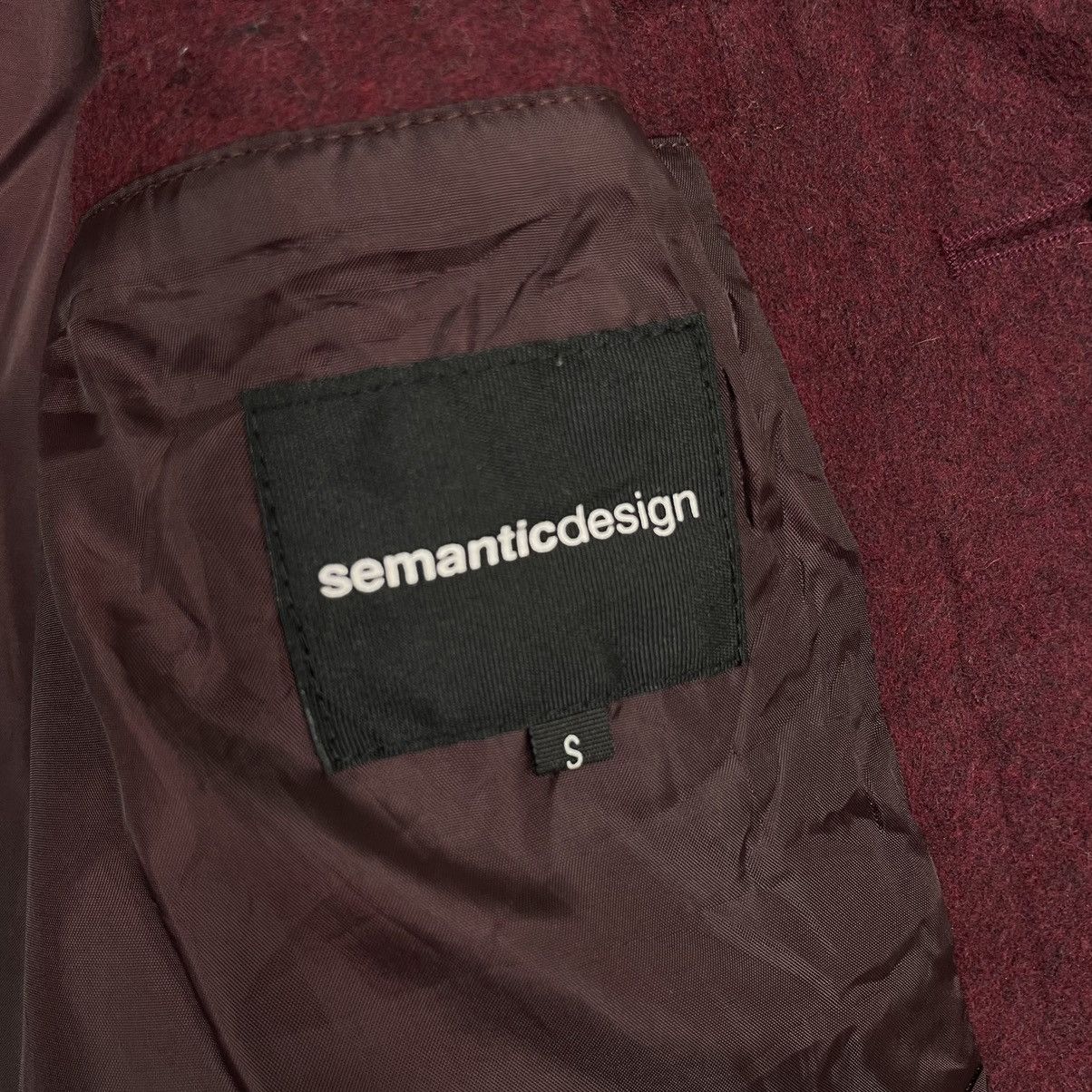 Hysteric Glamour × Japanese Brand × semanticdesign 💥SEMANTIC DESIGNS JAPAN SURVIVAL WOOL JACKET Size US S / EU 44-46 / 1 - 9 Thumbnail