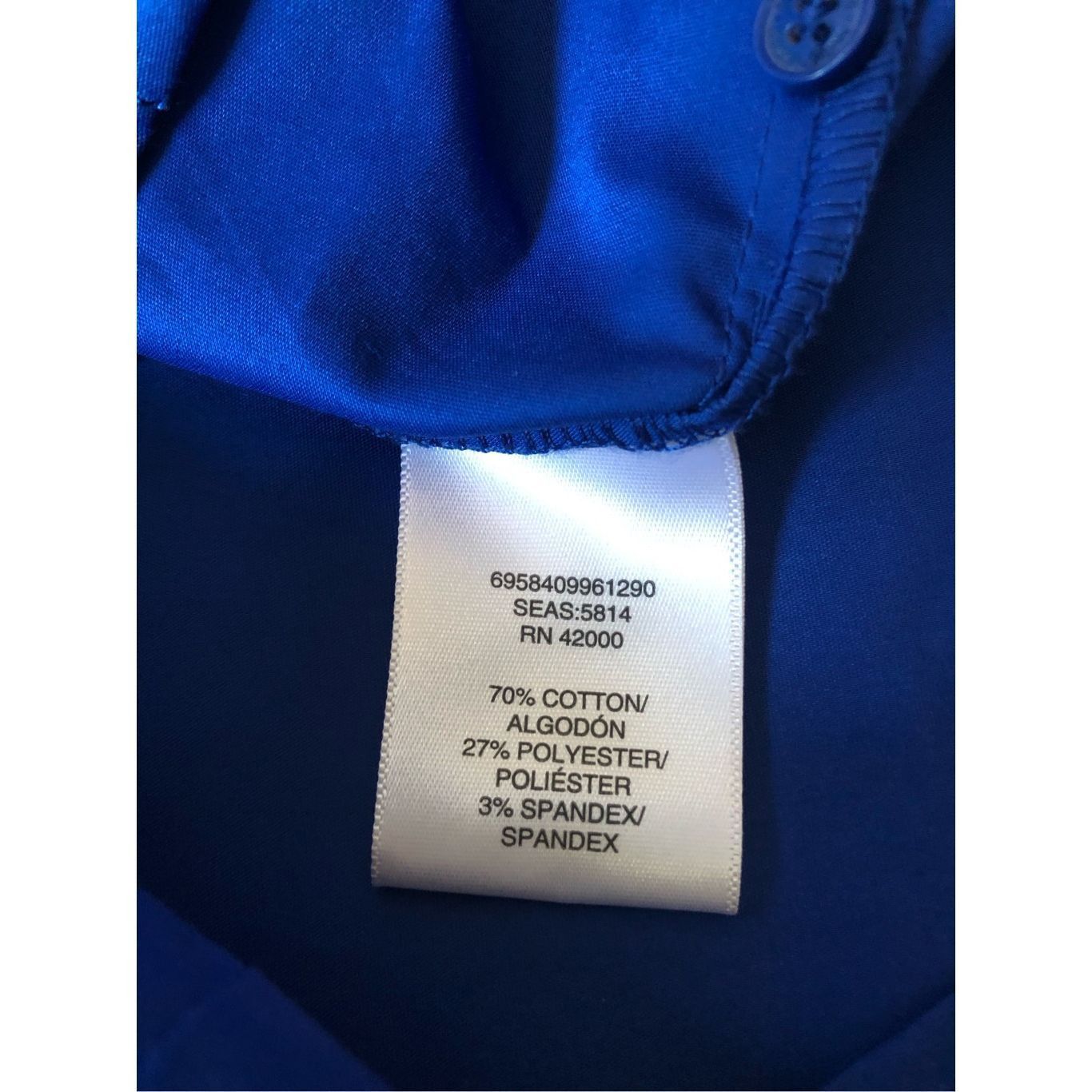 Other Jaclyn Smith Women’s Elegant Blue with Black Rhinestone Coll Size XL / US 12-14 / IT 48-50 - 6 Thumbnail