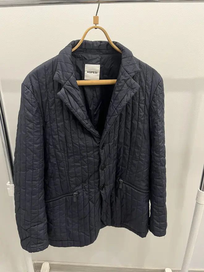 Aspesi Aspesi Quilted Padded Light Jacket Size US L / EU 52-54 / 3 - 1 Thumbnail