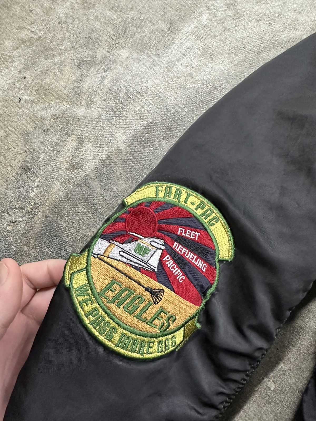Alpha Industries Crazy Y2K Alpha Industries Patches Bomber Zip Up Jacket Size US M / EU 48-50 / 2 - 5 Thumbnail