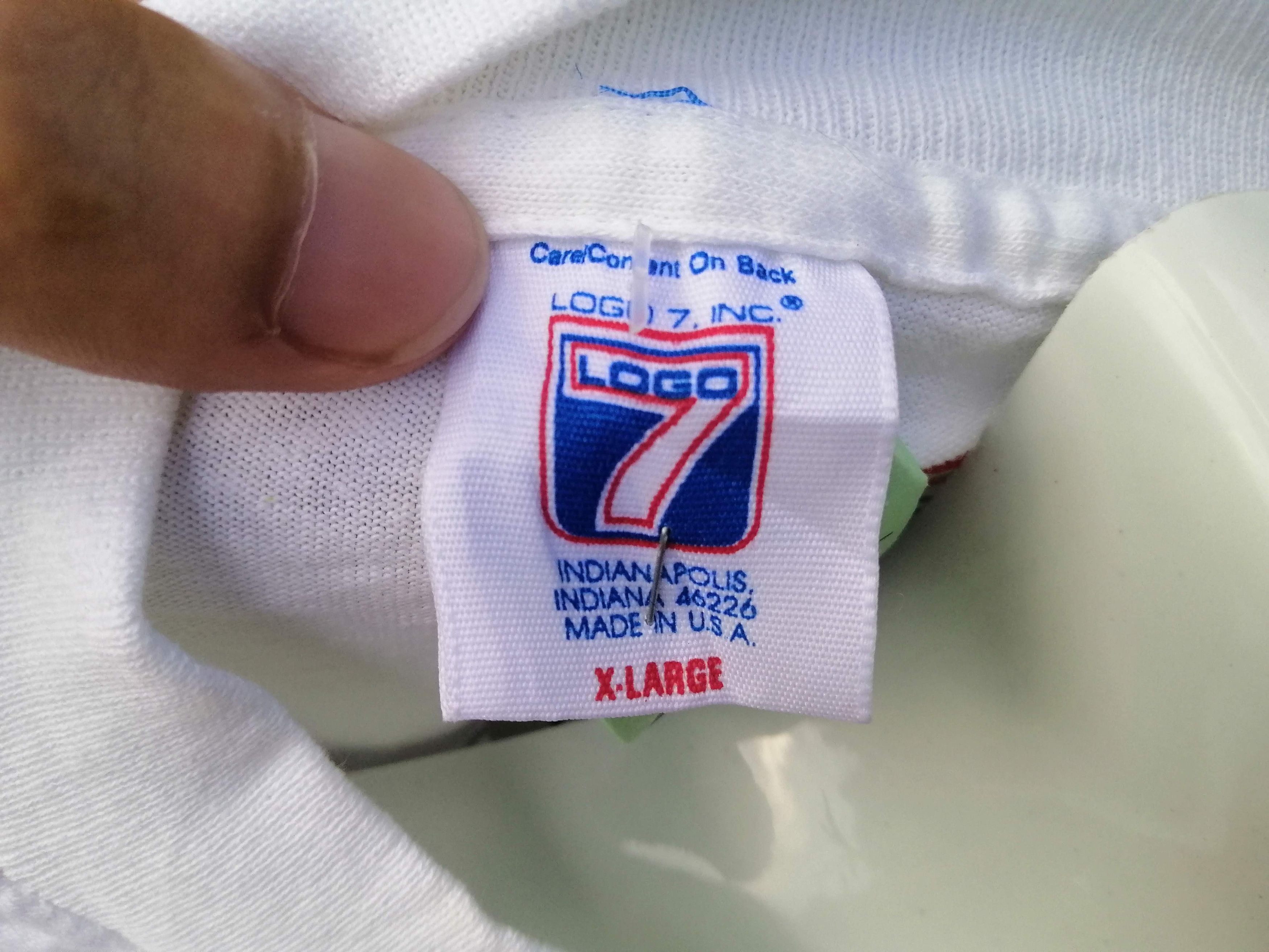 Logo 7 1994 fifa world cup vintage nos t shirt Size US XL / EU 56 / 4 - 9 Thumbnail