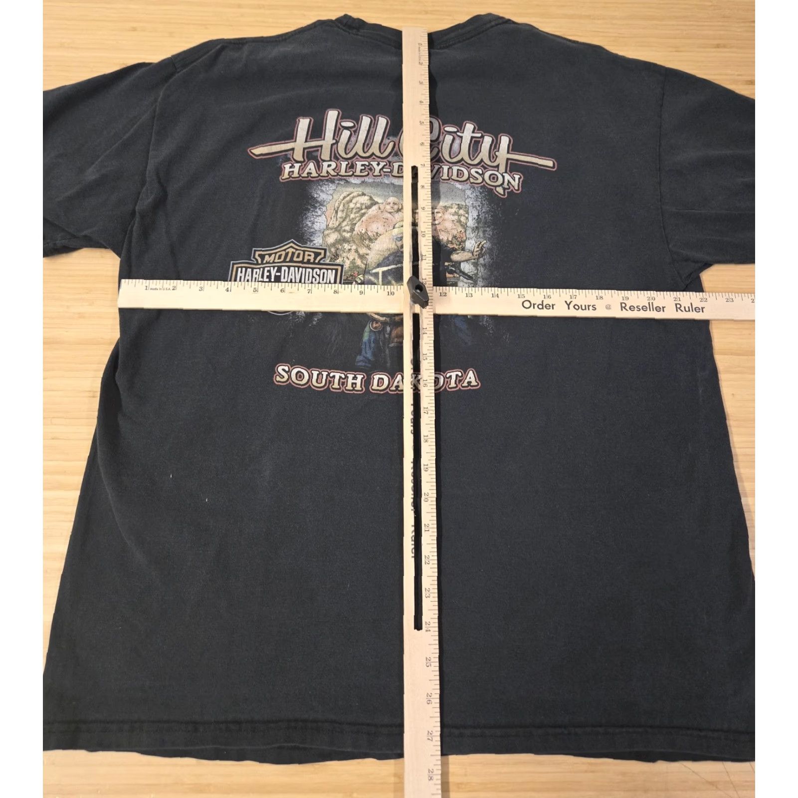 Harley Davidson VINTAGE Harley-Davidson Sturgis Shirt Mens XL Black 2010 Hill City Rally South Dakota Graphic Print Crew Neck Short Sleeve Biker Event Mens Size US XL / EU 56 / 4 - 6 Thumbnail