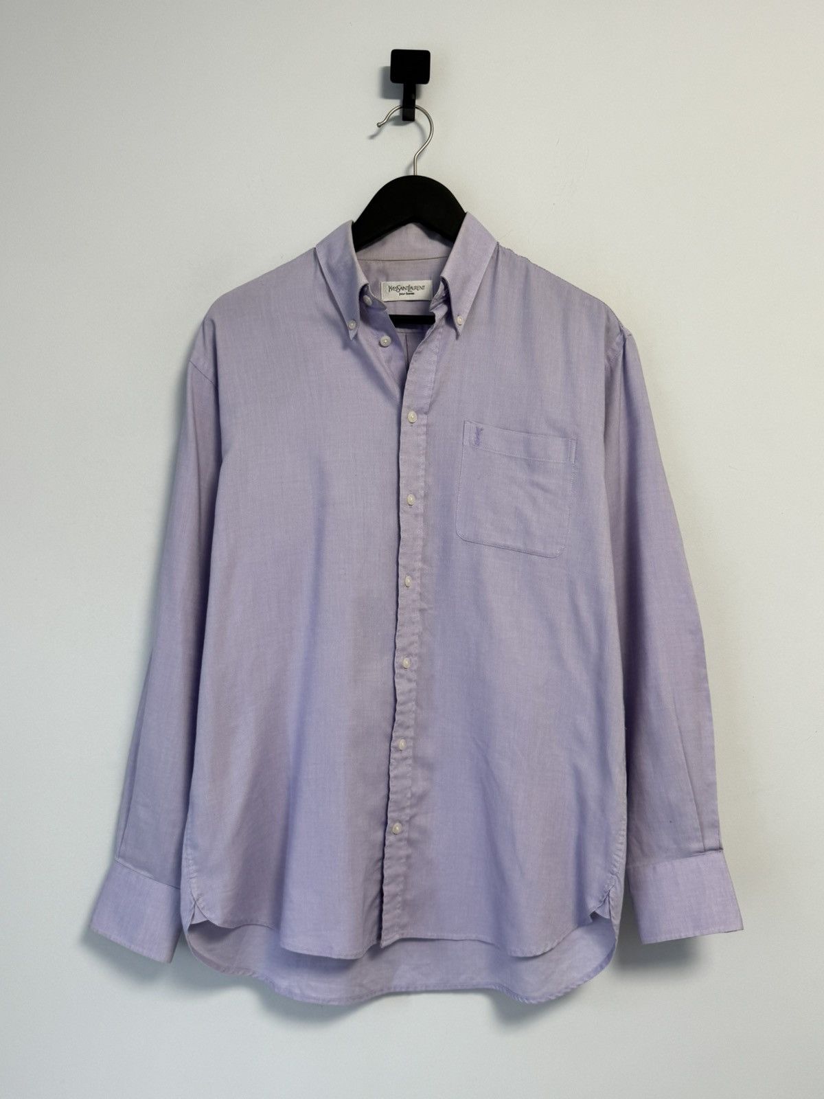 Yves Saint Laurent Yves Saint Laurent Button Up Shirt Luxury Size US L / EU 52-54 / 3 - 1 Thumbnail