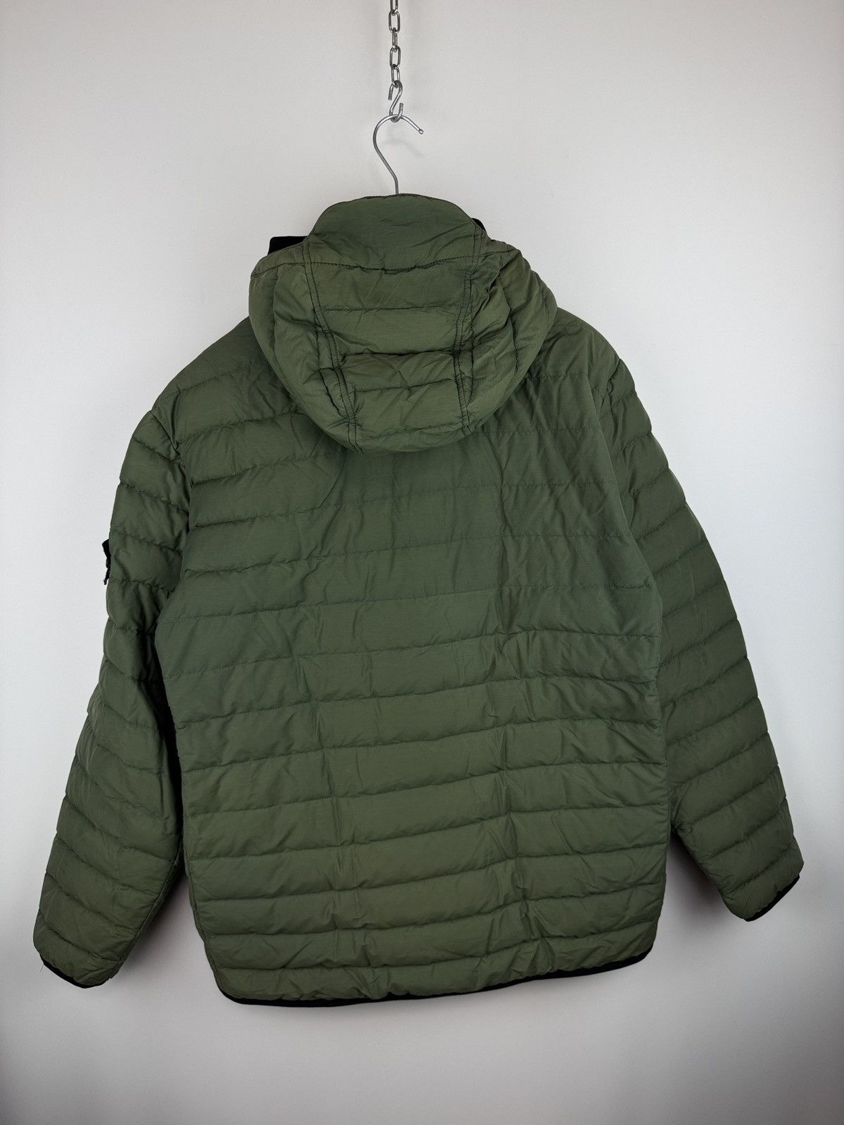 Stone Island Green O-Cotton / R-Nylon Tela Stone Island jacket - Size 3XL Size US XXL / EU 58 / 5 - 9 Thumbnail