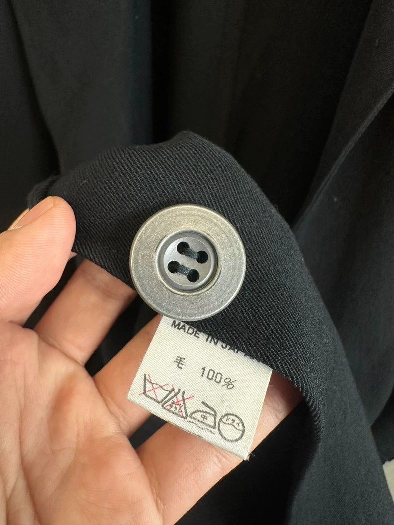 Yohji Yamamoto yohji yamamoto size os Pure metal silver buckle coat 2502- Size US M / EU 48-50 / 2 - 9 Thumbnail