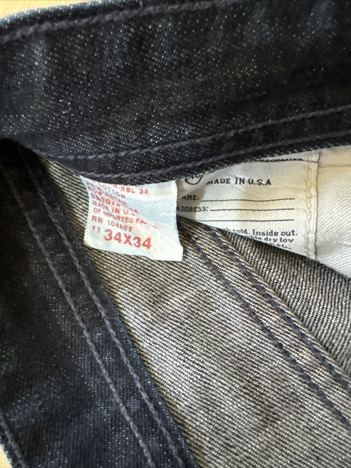 AG Adriano Goldschmied AG Denim Jeans 34x34 The Regent Boot Cut Size US 34 / EU 50 - 5 Thumbnail