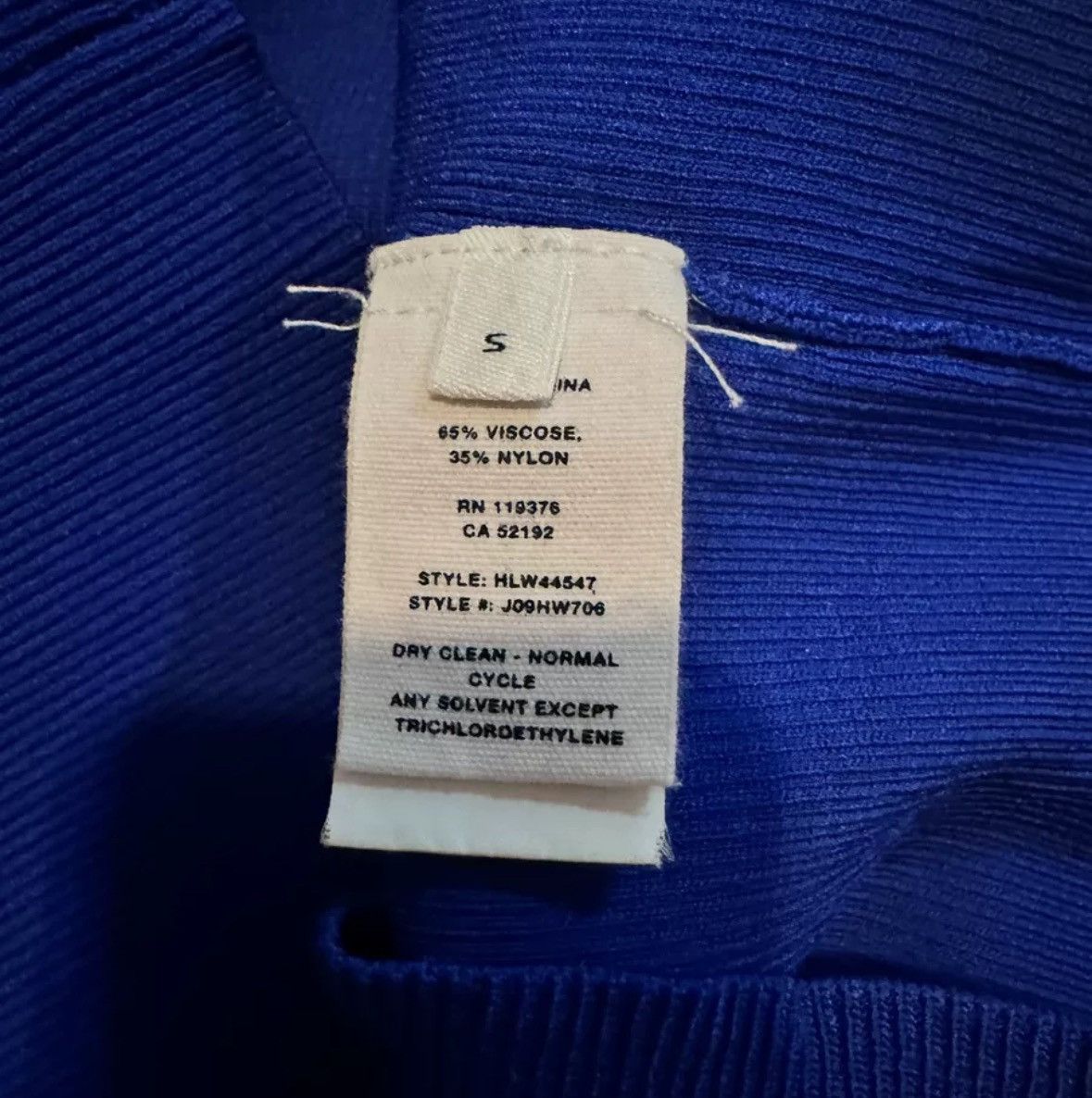 Helmut Lang Helmut Lang Klein Blue Cross Shoulder Knitted Shirt Size S / US 4 / IT 40 - 3 Thumbnail