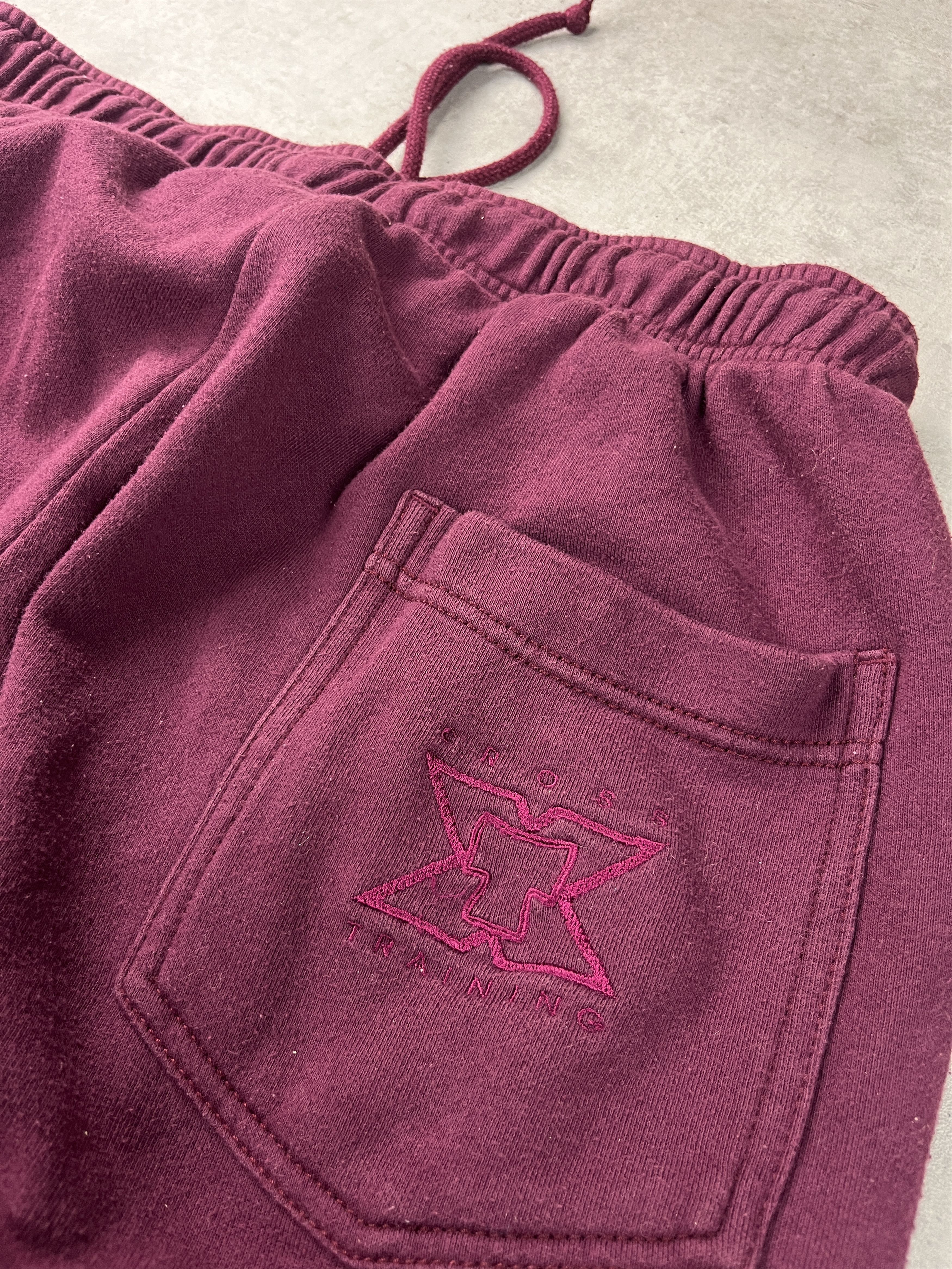Japanese Brand × Nike × Vintage Custom VNTG NIKE x Coogi x Distorted.lab red sweatpants Size US 36 / EU 52 - 8 Thumbnail