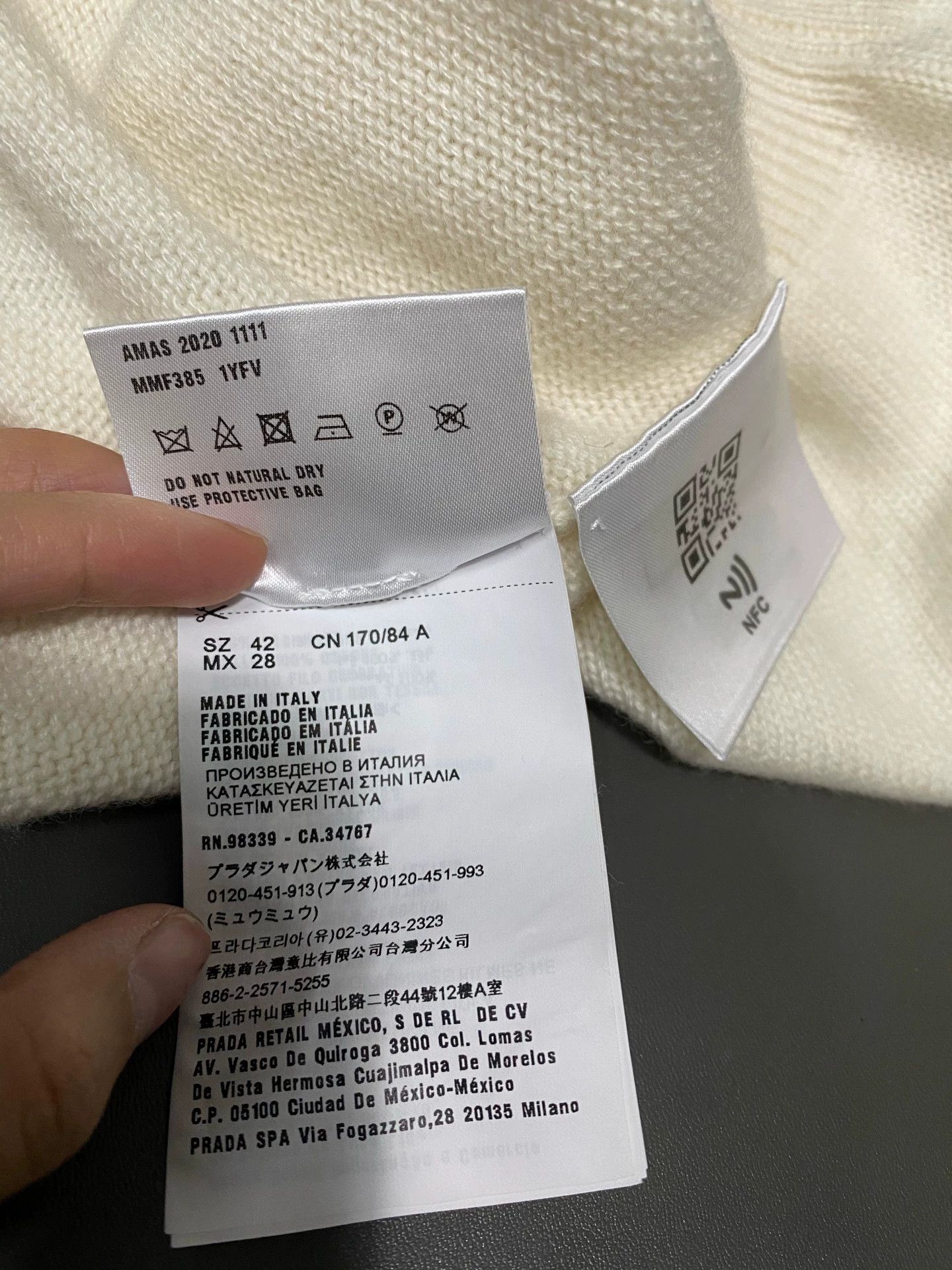 Miu Miu MIU MIU Wool Cardigan Women's Size 42 Size M / US 6-8 / IT 42-44 - 6 Thumbnail