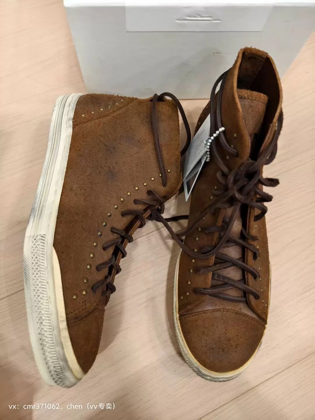 Visvim visvim lauda kiowa folk new n8, dk br9, lt br9.5 Size US 9.5 / EU 42-43 - 2 Thumbnail