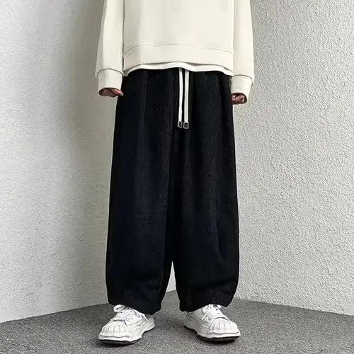 Jean New Men's Casual Trousers Streetwear Harem Pants Size US 34 / EU 50 - 1 Thumbnail