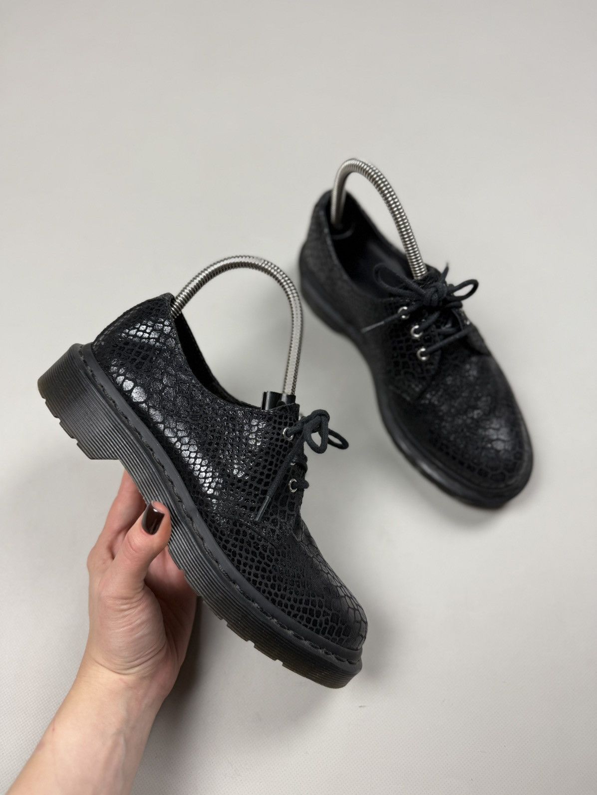 Dr. Martens Dr. Martens 1461 Tahan Snake Leather Oxford Shoes Boots Size US 6 / IT 36 - 6 Thumbnail