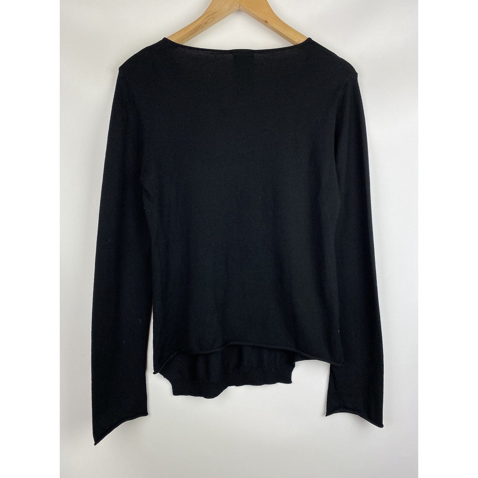 Rundholz Rundholz avant-grade ladies rayon sweater pullover size ~ S Size S / US 4 / IT 40 - 3 Thumbnail
