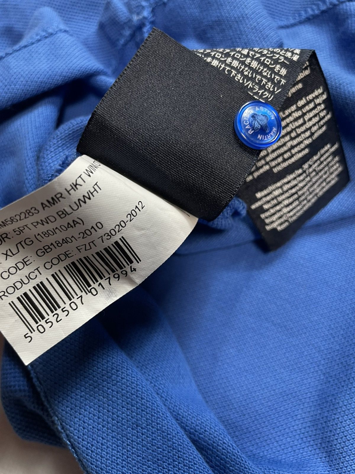 Hackett VINTAGE Hackett Aston Martin F1 Racing Polo XL Size US XL / EU 56 / 4 - 3 Thumbnail