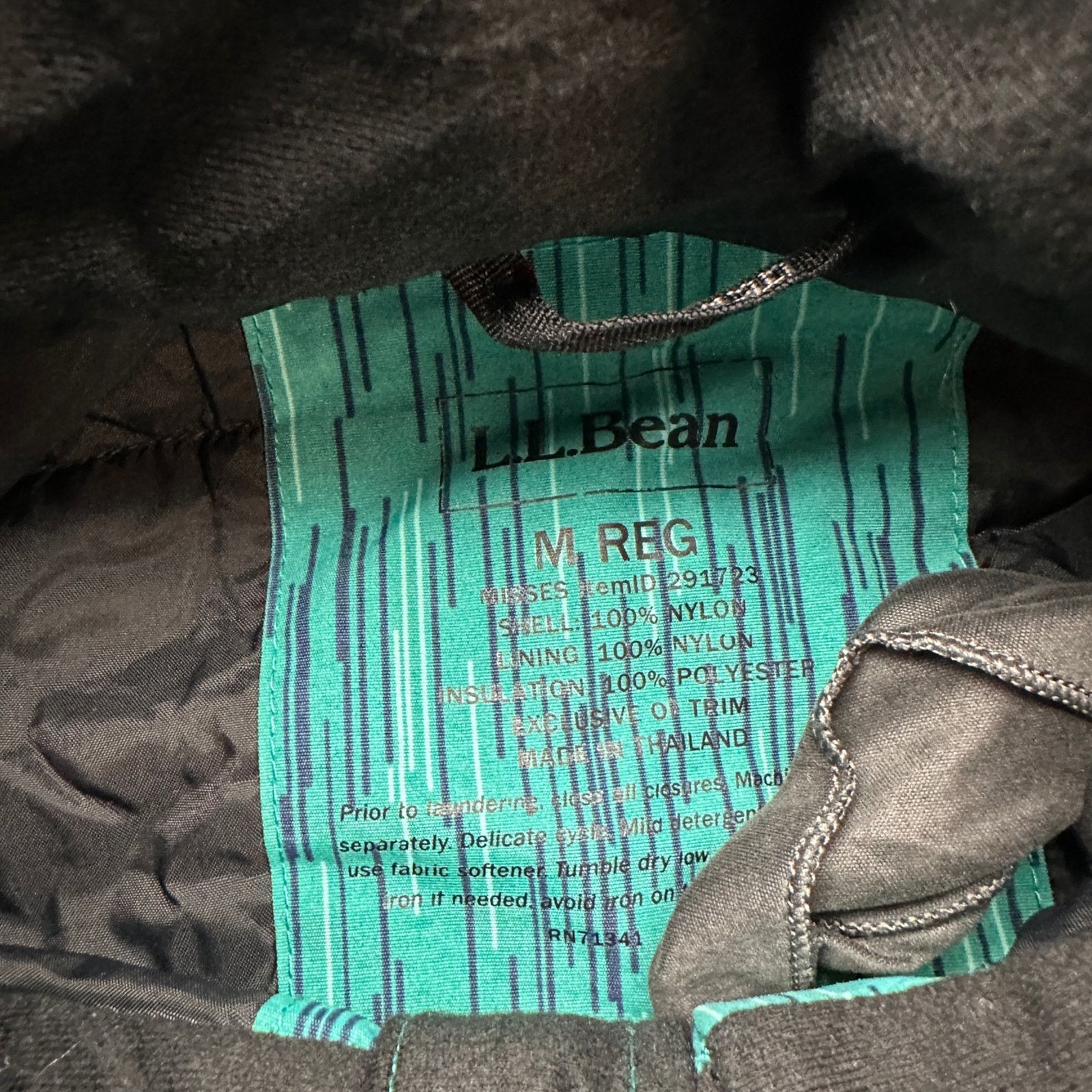 L.L. Bean LL Bean Teal Winter Parka Hooded Jacket Womens Medium Size M / US 6-8 / IT 42-44 - 2 Thumbnail