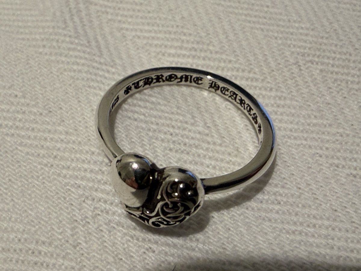 Chrome Hearts Heart Bubblegum Heart Silver Ring｜tiny heart ring Size ONE SIZE - 4 Thumbnail
